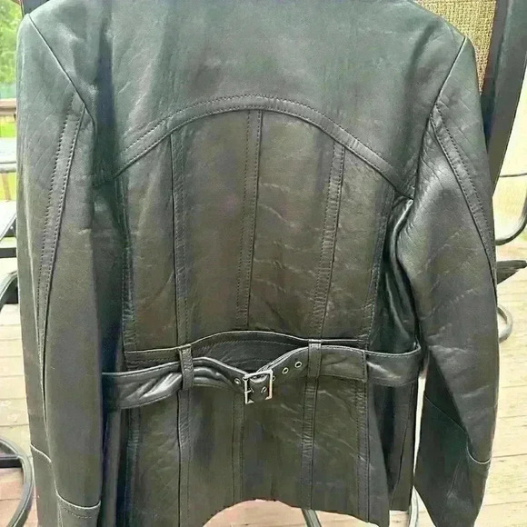 Anne Klein Leather Jacket - Picture 3 of 3